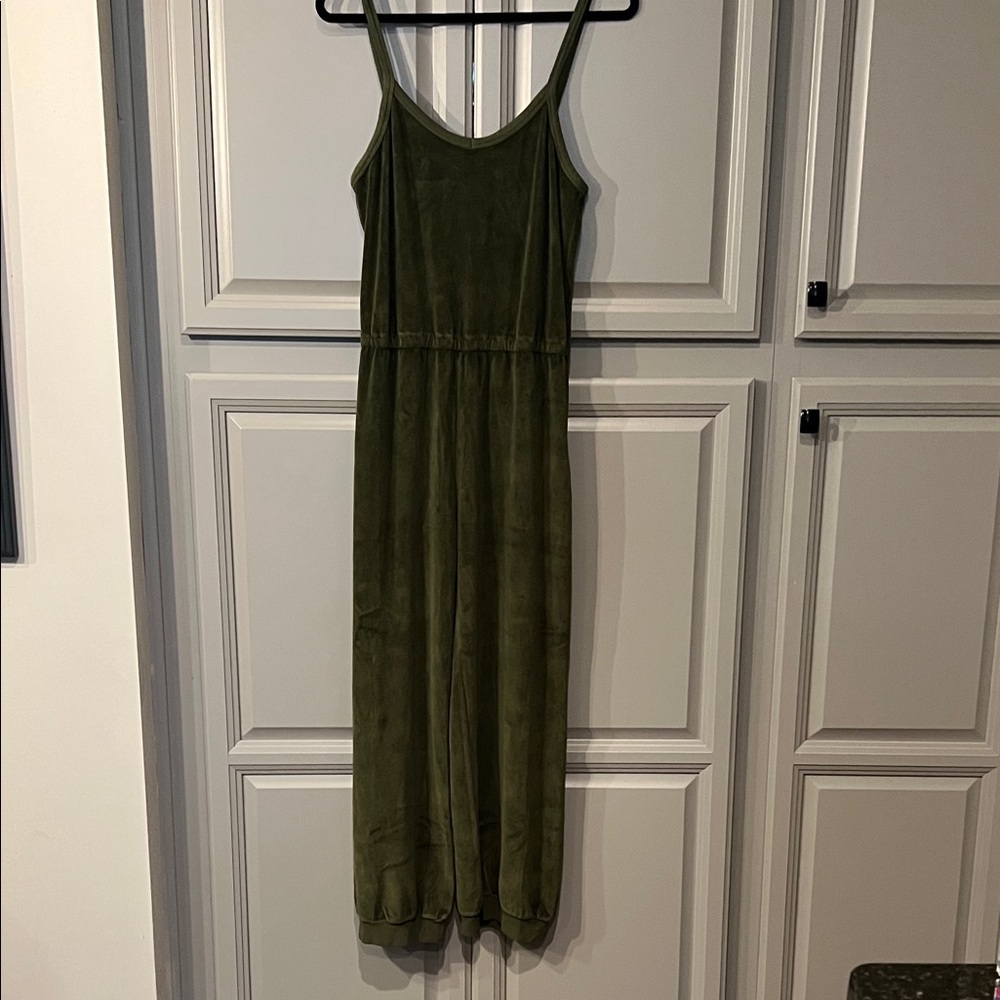 Suzi Kondi Olive Green Jumpsuit